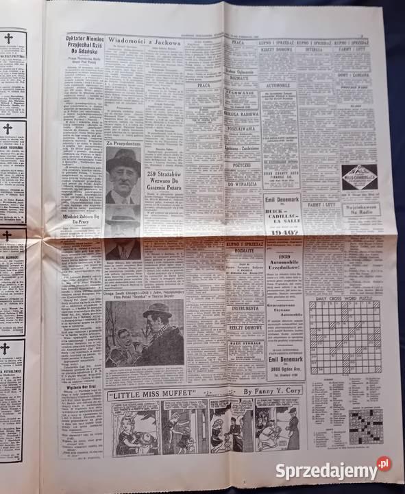 Dziennik Chicagoski 221 wtorek 19 września 1939r Koźminek