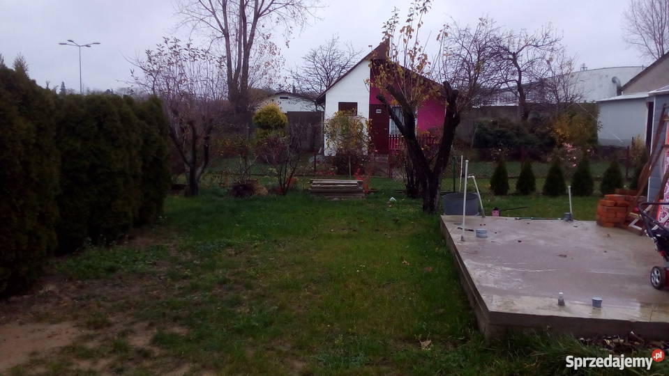 Sprzedam ogródek działkowy na ogrodzie Stokrotka łódzkie Piotrków Trybunalski