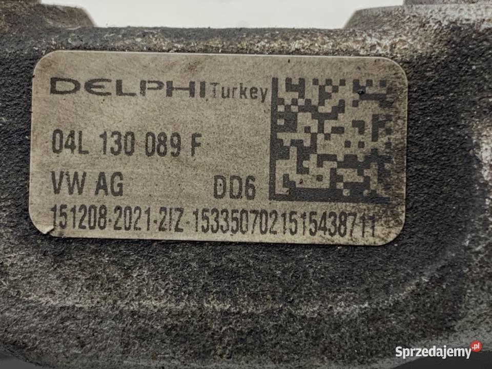 LISTWA WTRYSKOWA VW GOLF VII 04L130089F 16 110 podkarpackie sprzedam