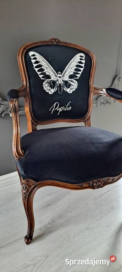 Stylowy fotel Ludwik Ludwikowski Loft motyl Fotele zachodniopomorskie Szczecin