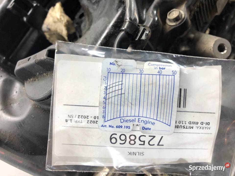 SILNIK MITSUBISHI 18 150 4N13 ASX sprzedam