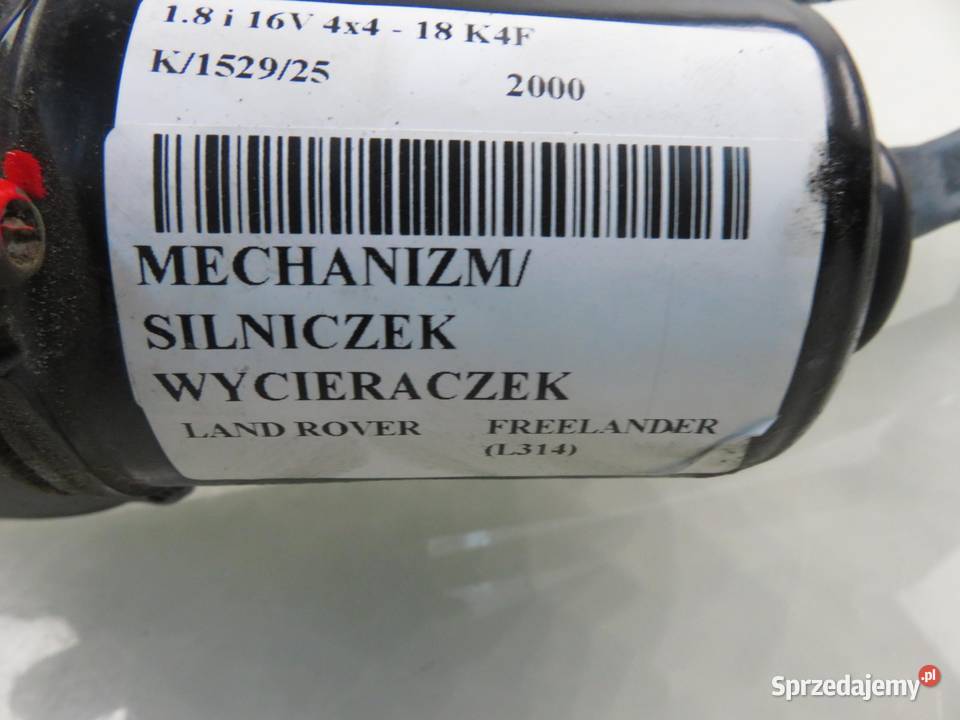 MECHANIZM WYCIERACZEK LAND ROVER FREELANDER L314
