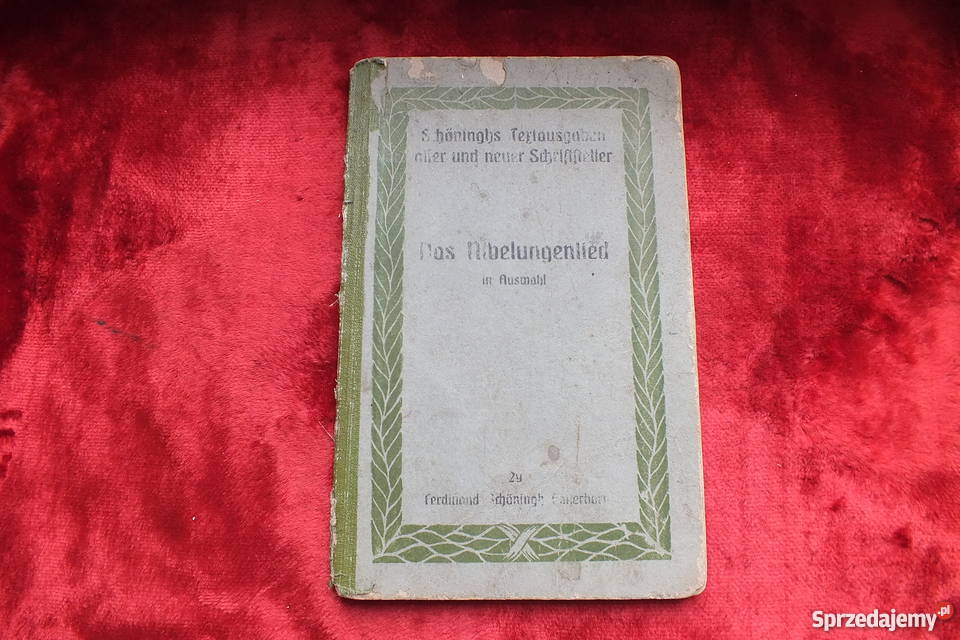 Stara książka z początku XX wieku Żary