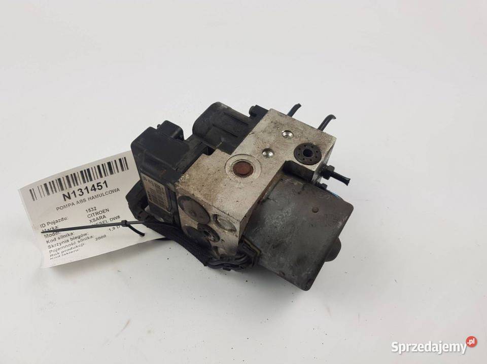 POMPA ABS HAMULCOWA 9636084480 XSARA Lipno sprzedam