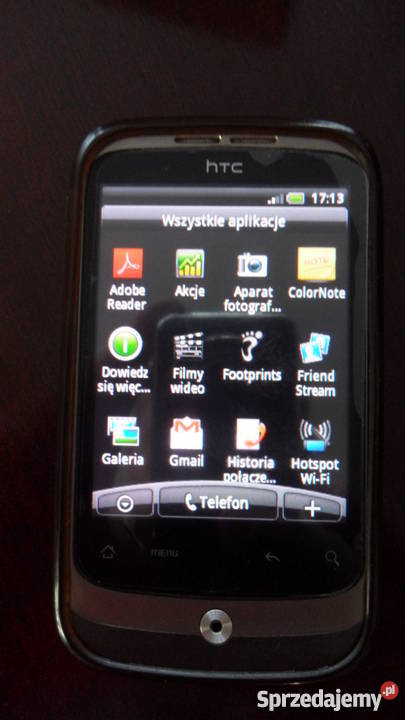 Htc wildfire a3333 как установить приложение