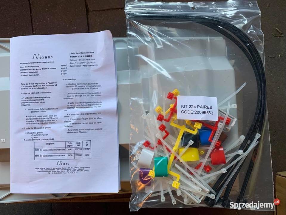 Nexans TSRP224PFTAVECGELSANSCOLLECTEUR mazowieckie Warszawa