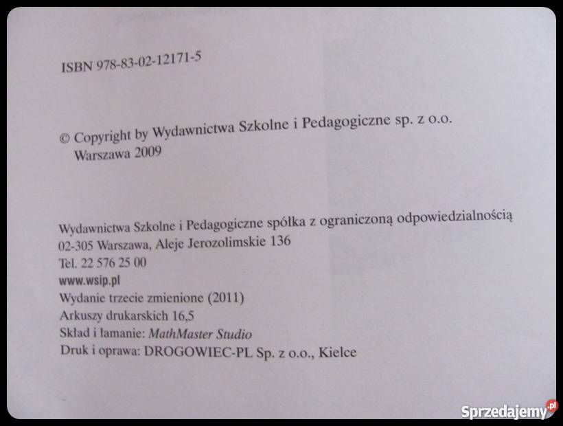 Matematyka wokół nas WSiP gimnazjum 2 Płock