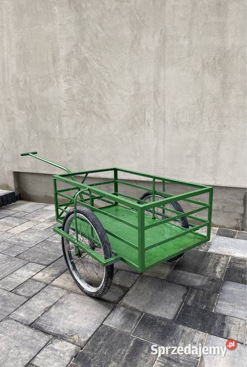 Wózek ogrodowy transportowy dwukołowy