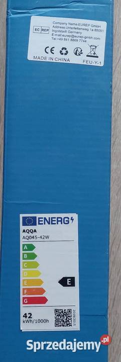 Lampa LED do akwarium AQQA 42W 115 Pełne Łosie
