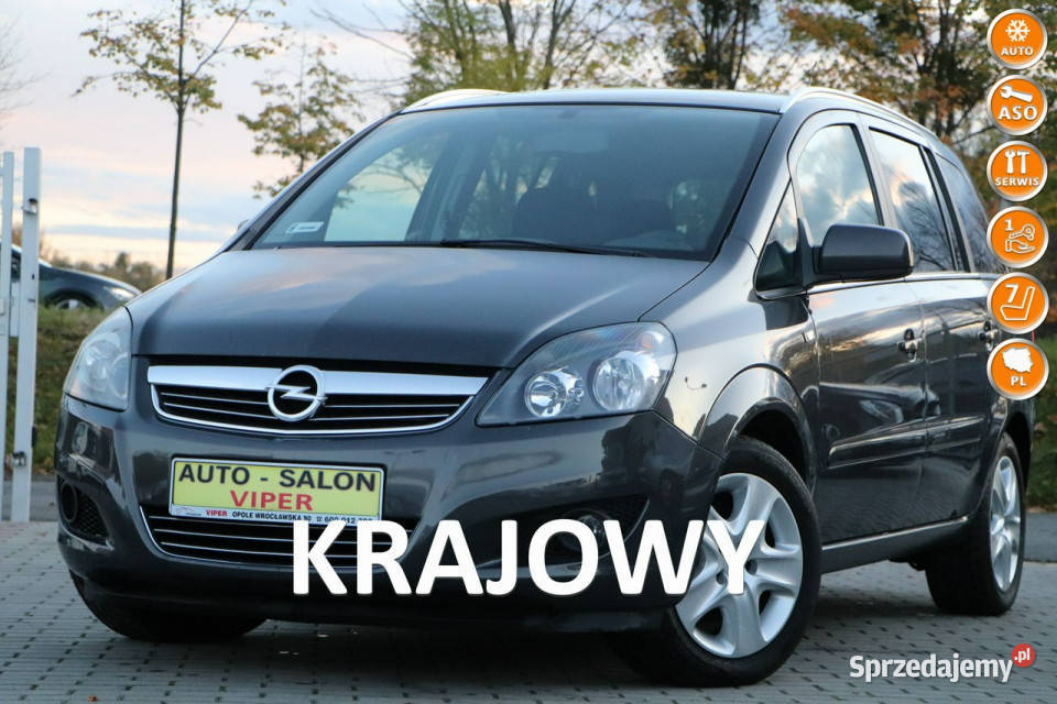Opel Zafira 1właścicielkrajowyserwisowany7osob C Opole