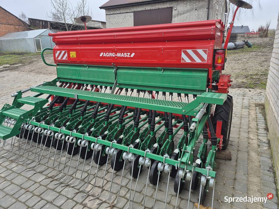 Siewnik AgroMasz SR300 dwutalerzowy z nadstawką Agromasz sprzedam