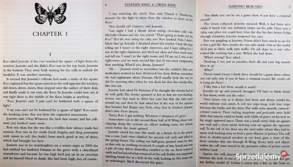 Stephen Owen King Sleeping Beauties nowa książka Lublin