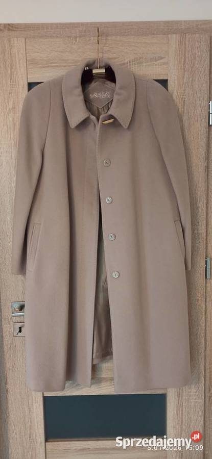 Płaszcz damski Saskia Line brązowy/beżowy Kraków sprzedam