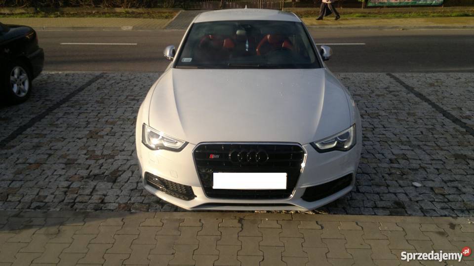 AUDI S5 MANUAL CZERWONE SKÓRY LIFTING NA NOWY serwisowany w ASO mazowieckie