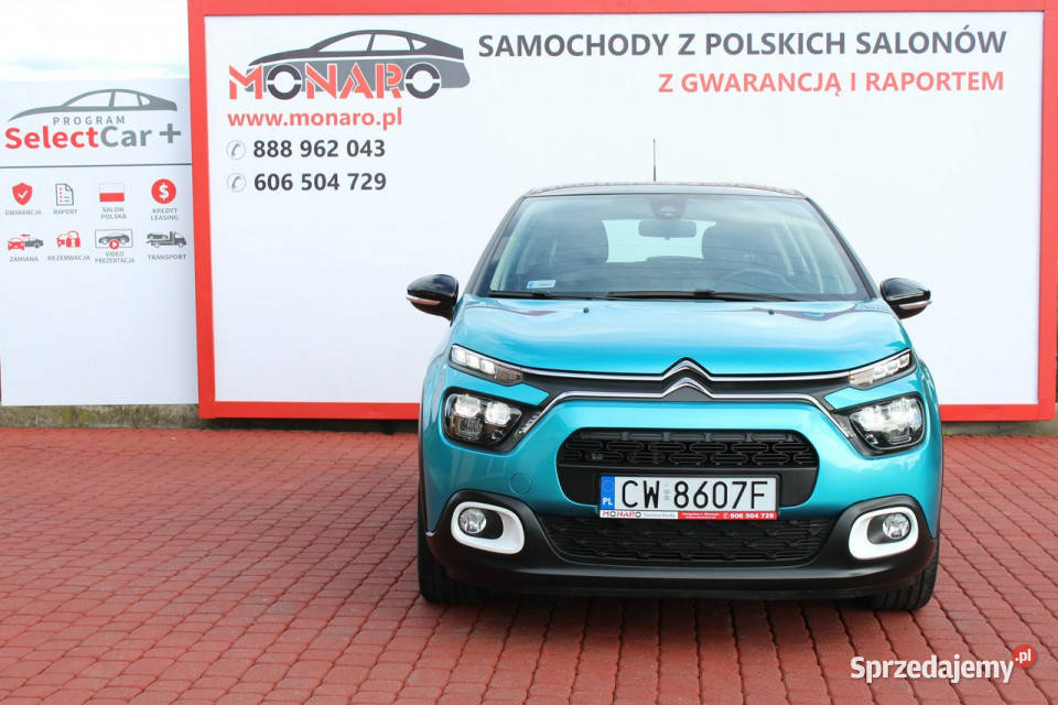 Citroen C3 Shine Salon Polska 1właściciel Włocławek sprzedam