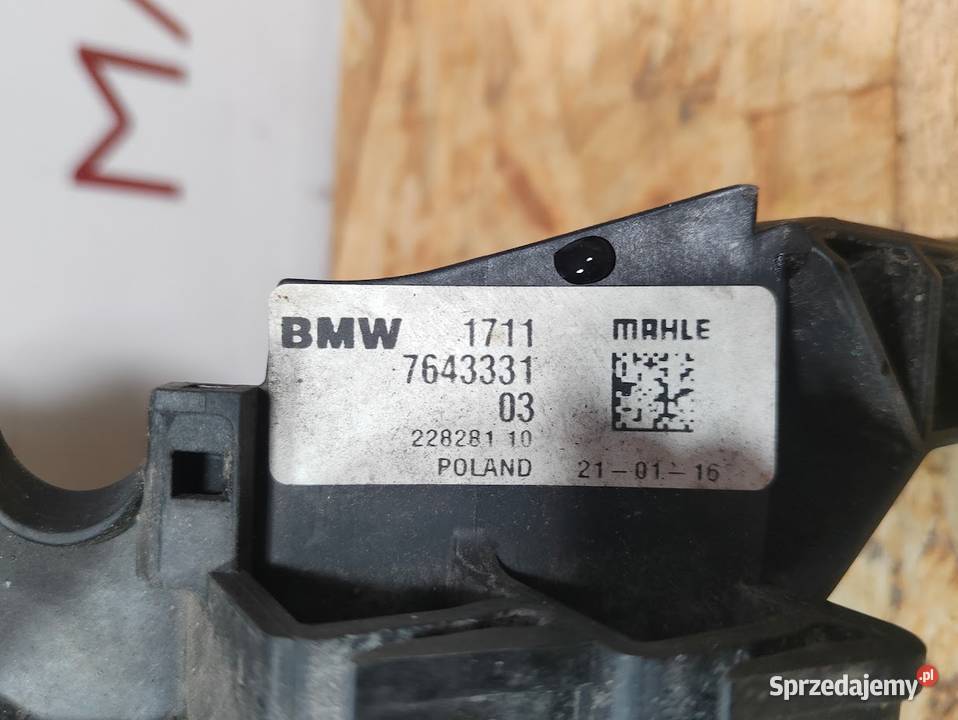 Chłodnica Wody BMW 2 F45 F46 Mini F60 Hybryda Pleszew