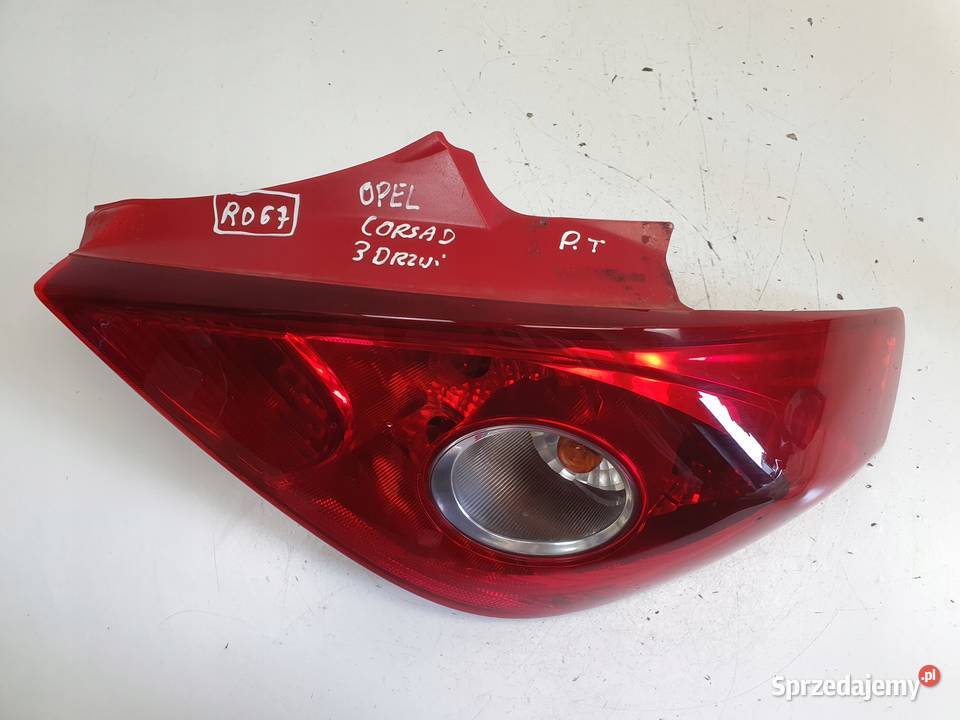 LAMPA PRAWA Opel Corsa D 3 drzwi TYLNA prawy tył osobowe Chełm