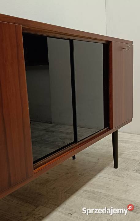 komoda PRL design vintage sideboard duński Radomsko