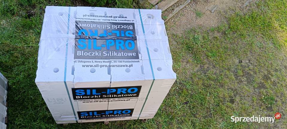 Bloczki silikatowe 18 SilPro U18V kl25 Silikaty