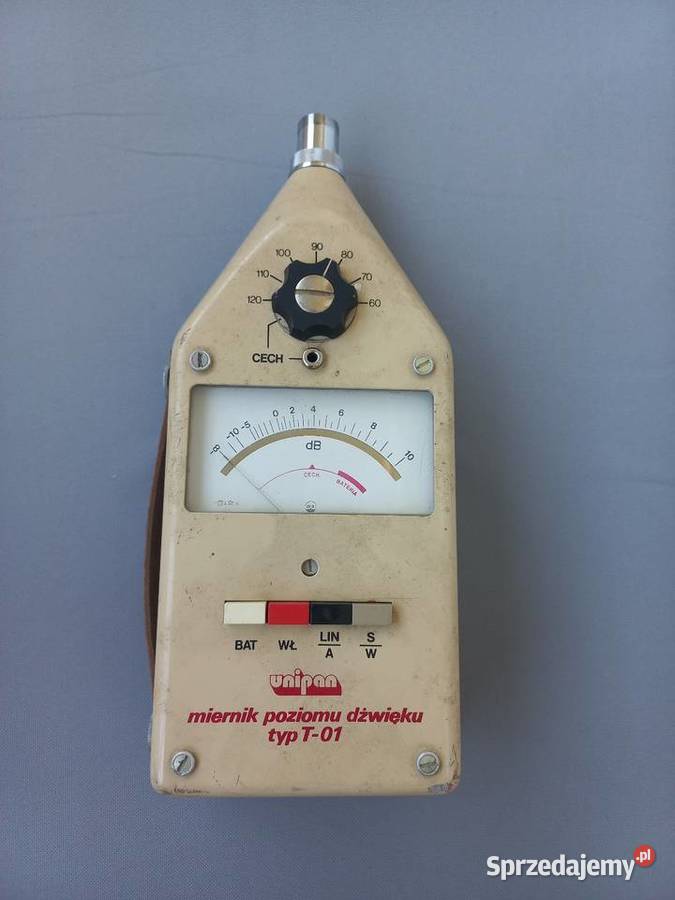Miernik poziomu dzwięku prl mazowieckie Warszawa