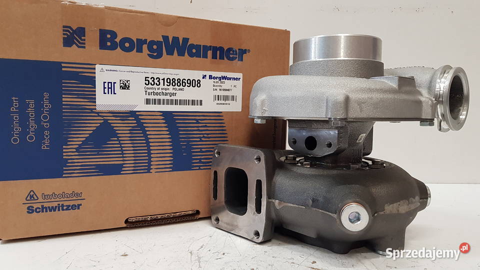 Turbosprężarka BorgWarner KKK 53319886908 Siedlce
