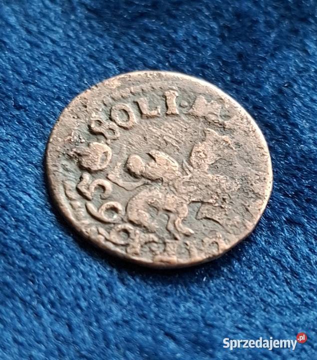 Szeląg litewski Jan II Kazimierz Waza Brześć Wejherowo