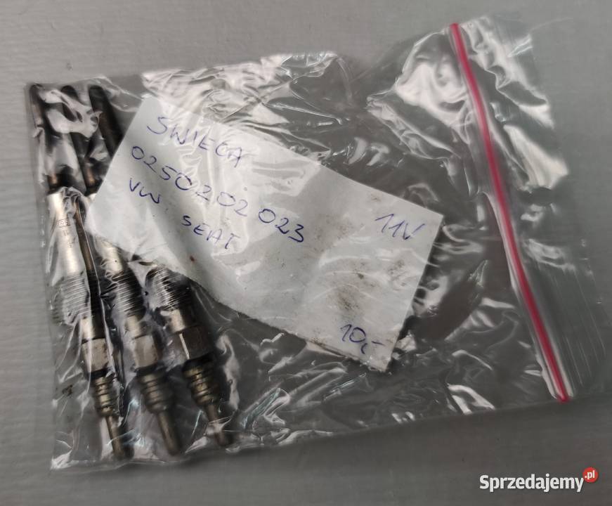 świece żarowe vw 19TDI 0250202023