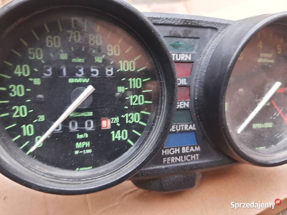 bmw r100 r65 konsola zegary licznik obrotomierz Strzyżewice