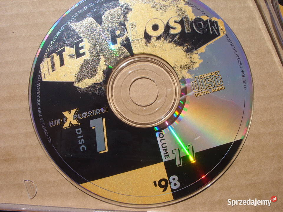 Płyta CD składanka HIT E PLOSION VOL11 2 CD 1998 Wołów