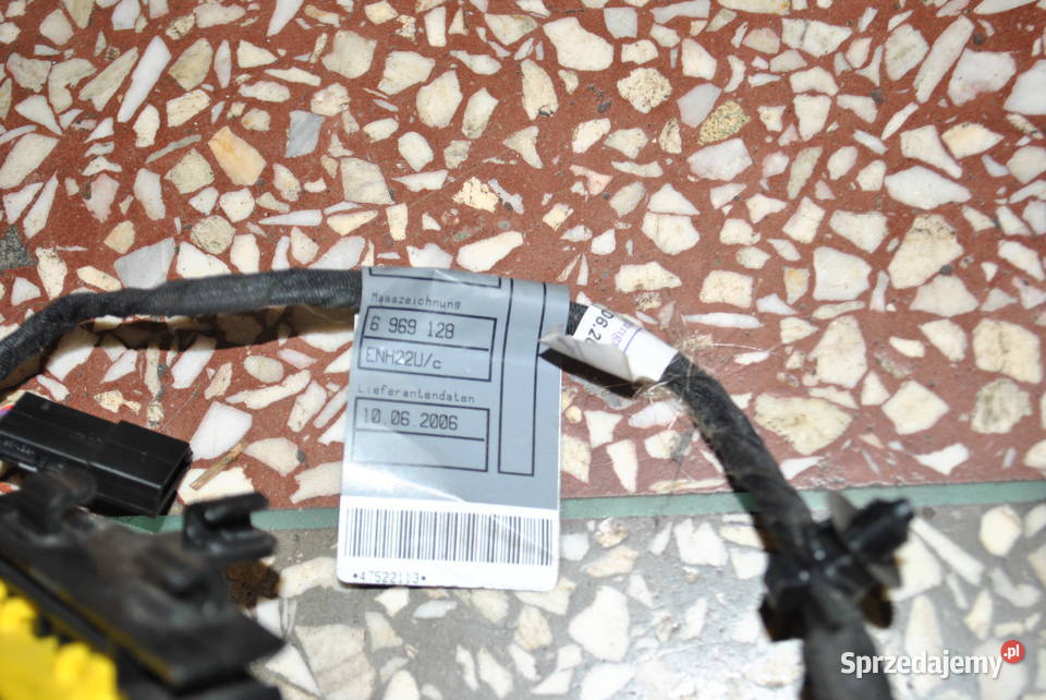 Wiązka elektryczna fotela kierowcy BMW E60 E61 śląskie Poręba