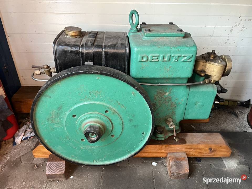 Silnik Deutz Otto z lat 20 XX wieku zabytek