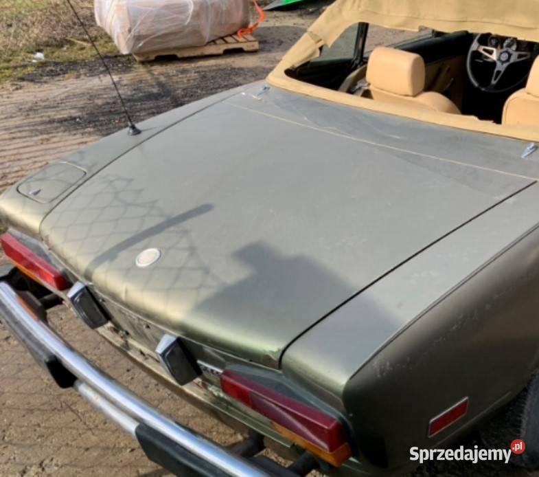 Fiat 124 Spider klapa pokrywa bagażnika 1980 Lublin