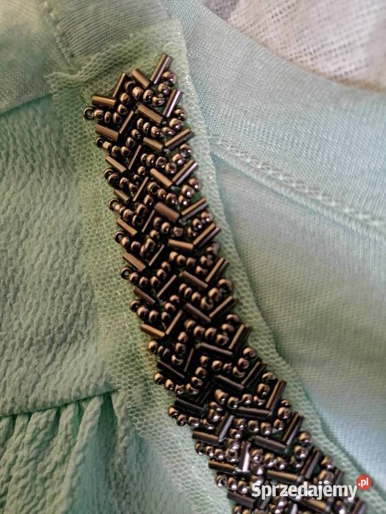 NOWA elegancka Bluzka bluzeczka Top Wiskoza Pozostałe Leszno