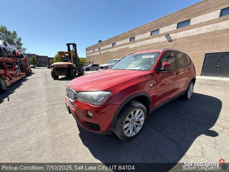 BMW X3 Xdrive uszkodzony silnik X3