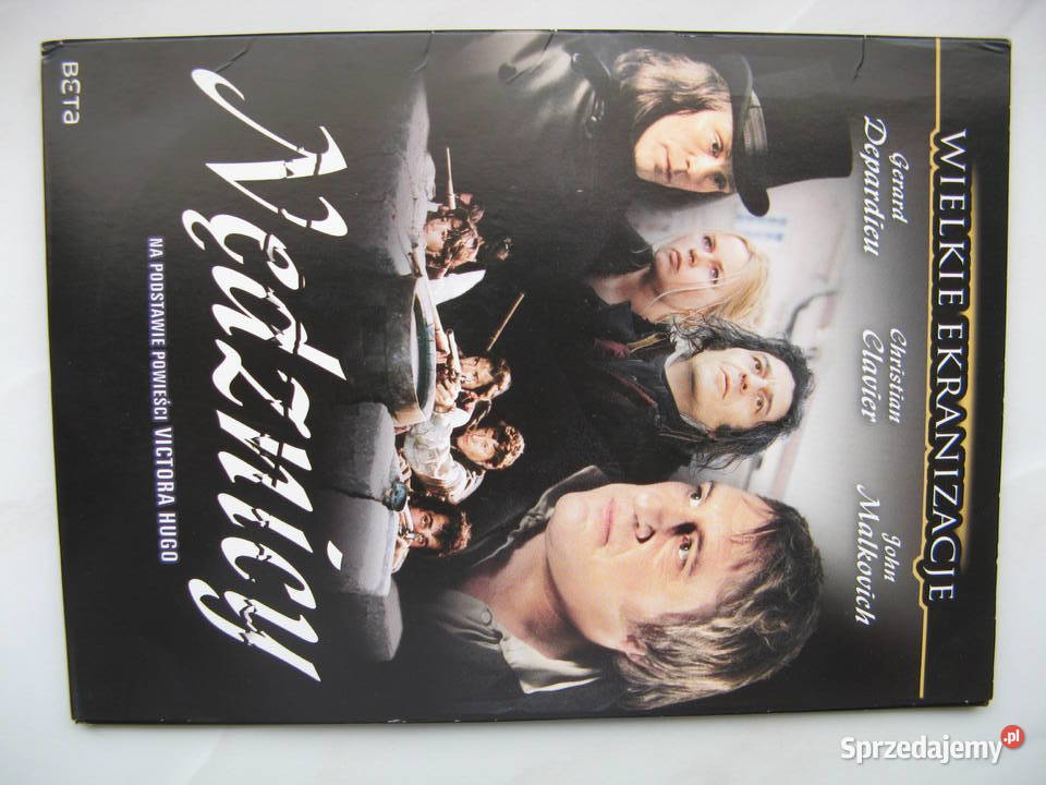 Nędznicy Gerard Depardieu John Malkovich DVD Poznań