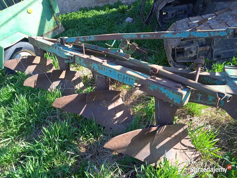 Pług 4 skibowy zagonowy Pilzno unia Bydgoszcz