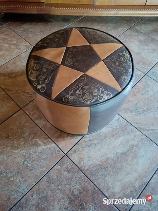 Duża pufa siedzisko kujawsko-pomorskie Lipno