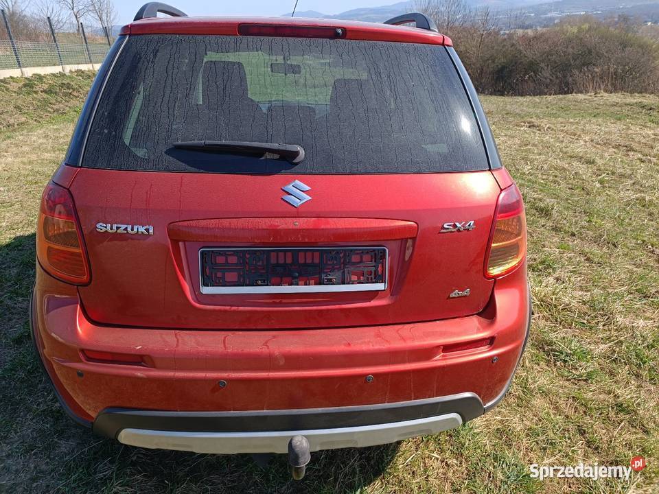 Suzuki SX4 4x4 16 Benzyna Orginał Lift nieuszkodzony Nowy Sącz