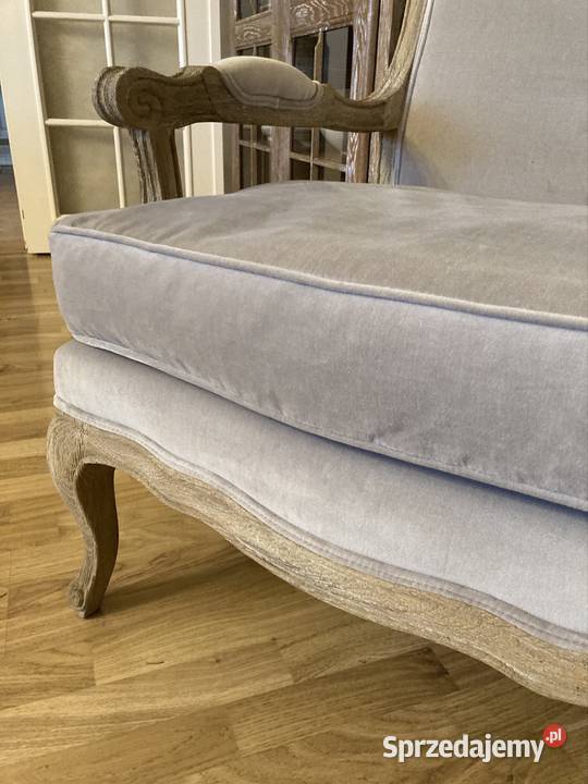 Dębowy fotel ludwikowski Wilczyn