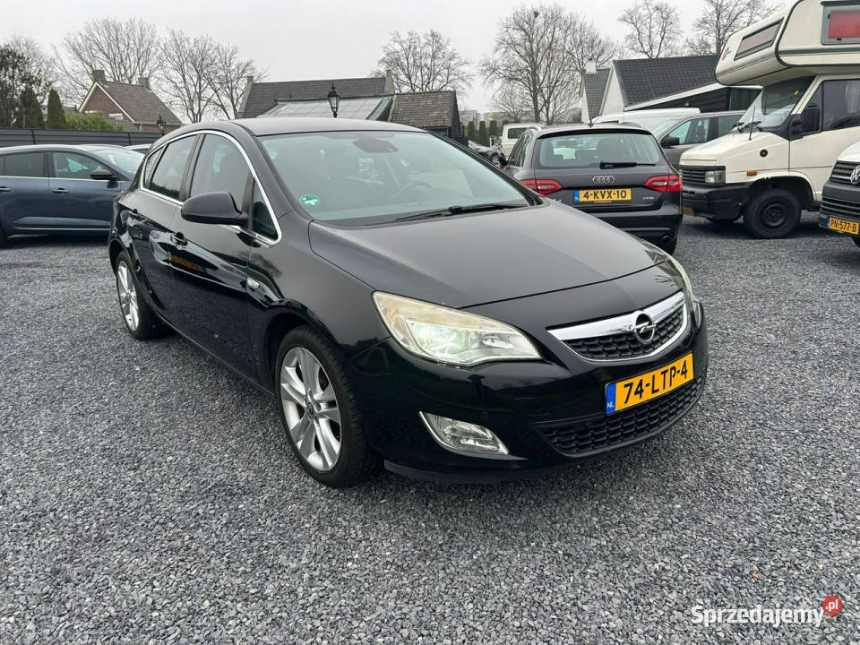 Opel Astra Opel Astra J 14T 2010r Cosmo Skóra elektryczne lusterka Astra Sokołów Podlaski