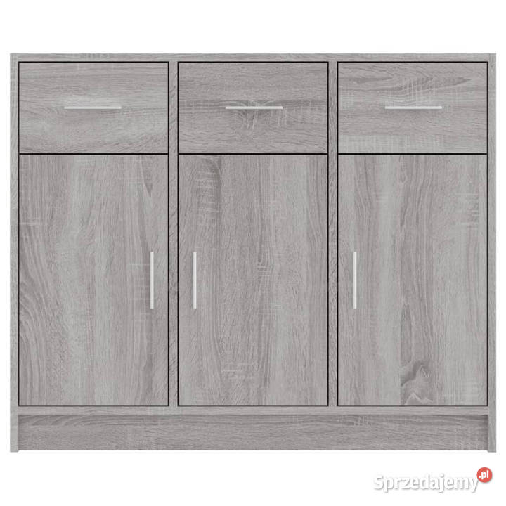 Szafka szary dąb sonoma 91x28x75 materiał Warszawa
