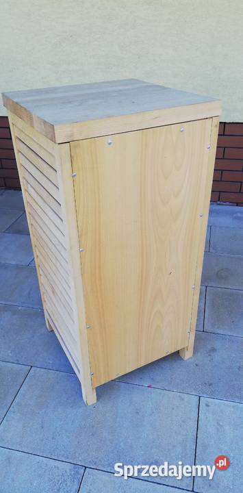Szafka bukowa drewniana stolik komoda półka 43cm Garwolin