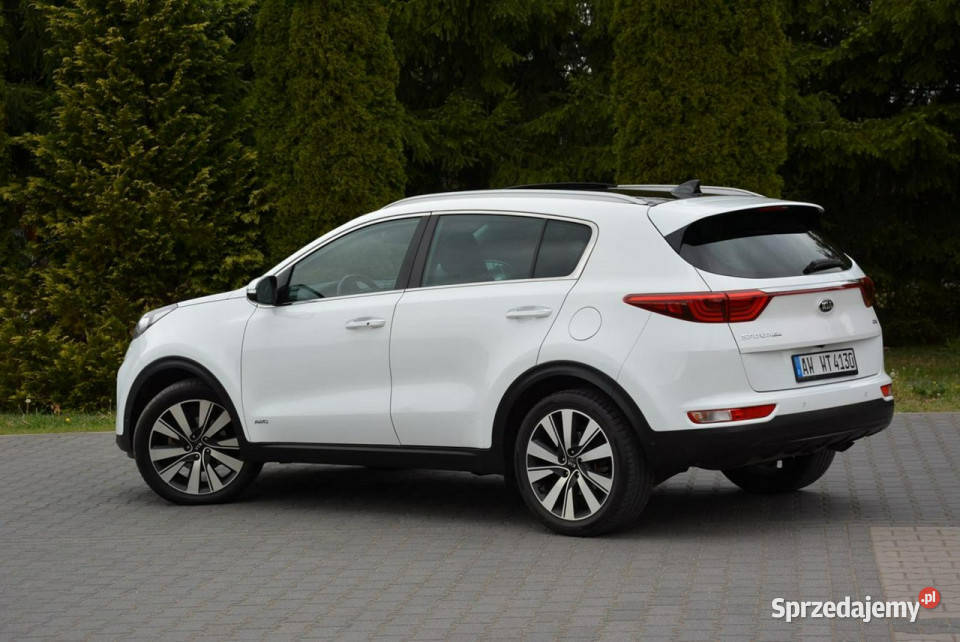 Kia Sportage Biała Perła JBL Panorama Radar ACC biały Sportage mazowieckie Ostrów Mazowiecka
