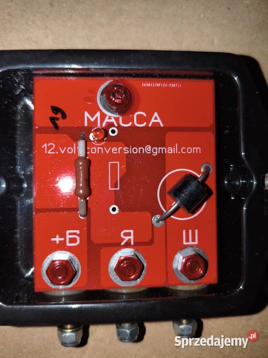 Elektroniczny regulator napięcia 6v K750 M72