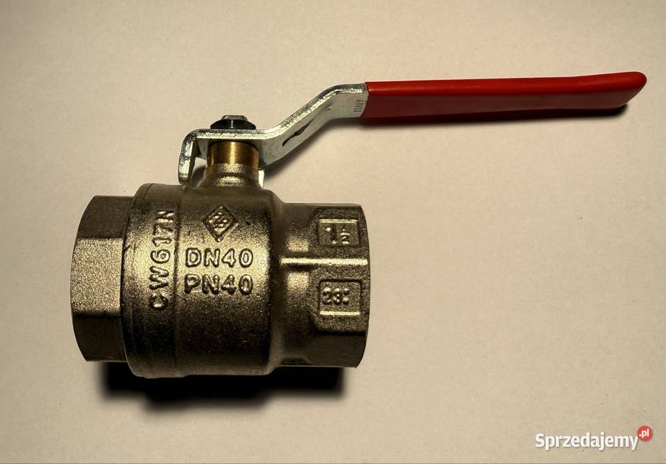 Mosiężny zawór kulowy CW617N rozmiar DN40 1 12 Radom