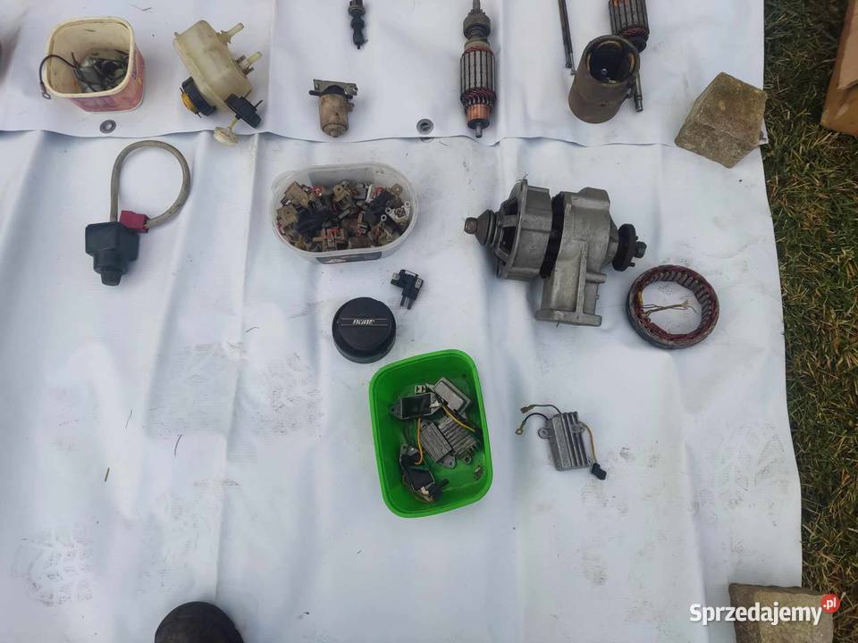 fiat 126 cęsci elektryczne plus wiazka elektr FL Górka Pabianicka