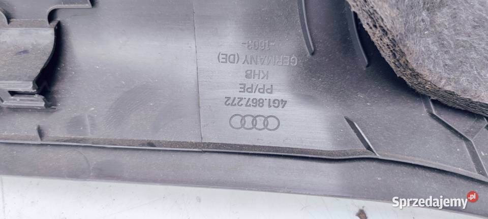 OSŁONA PROGU PRAWA AUDI A6 C7 4G1867272 EUROPA Przystajń