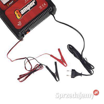 PROSTOWNIK 612V 8A RMS DO AKUMULATORÓW 9AH 112AH