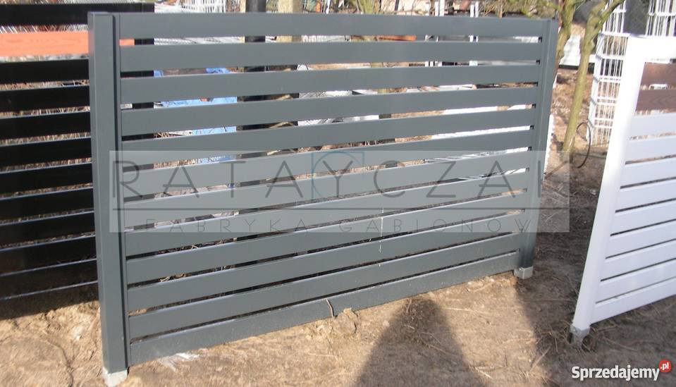 Palisada Przęsło Nowoczesne Ogrodzenie Ażur
