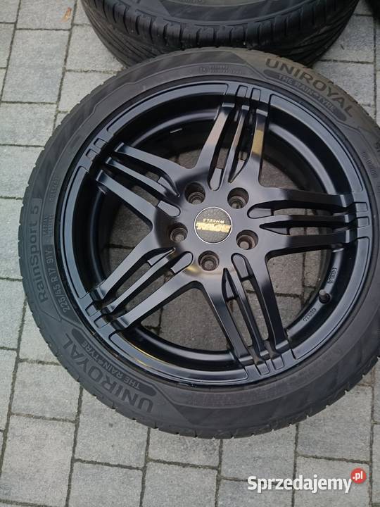 Alufelgi 17 5x1143 z nowymi oponami na lato